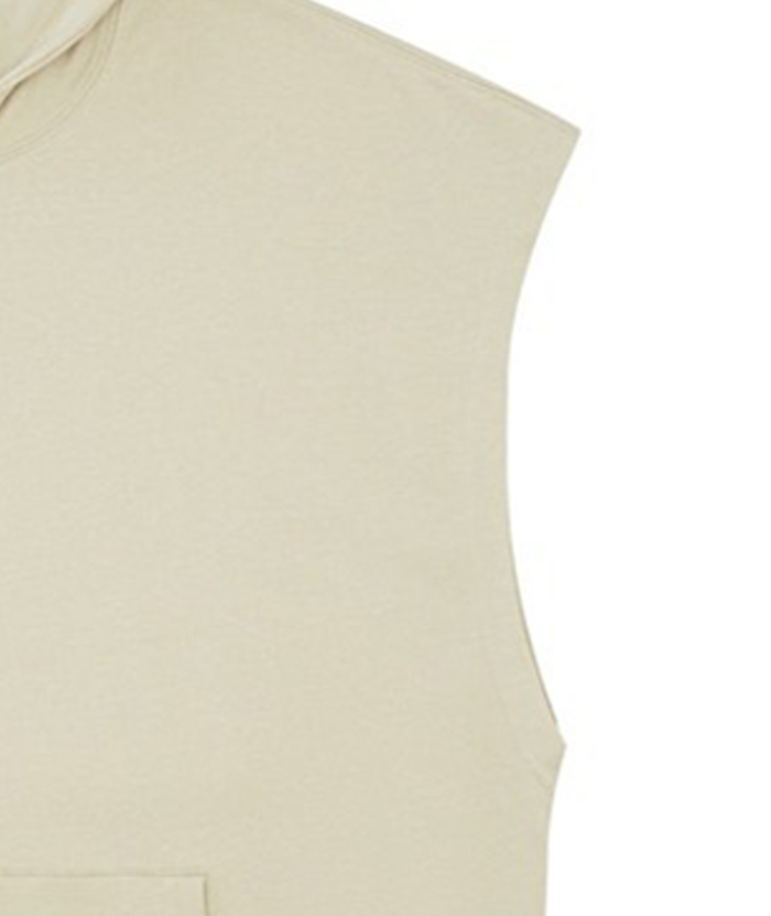 ZITY Men's Cotton S-XL Sleeveless Hoodie-DUMHD05412|Zitysports