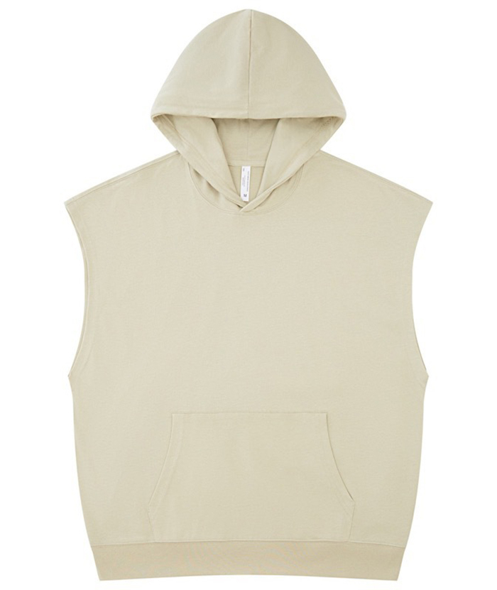 ZITY Men's Cotton S-XL Sleeveless Hoodie-DUMHD05412|Zitysports