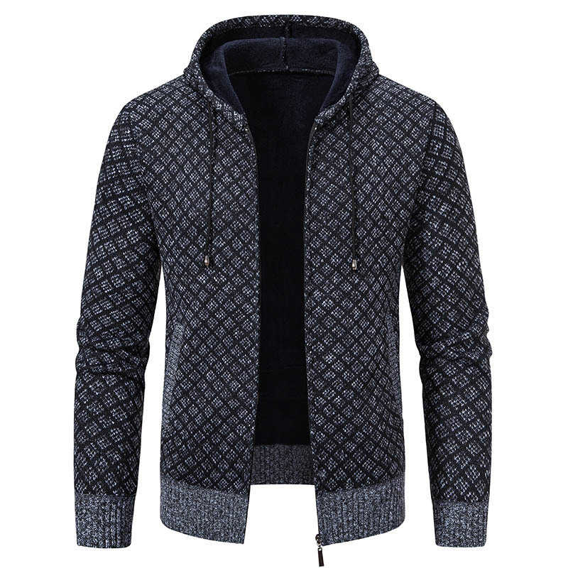 ZITY Men's Casual Sweater Suit Slim Fit Hip Hop Style Hoodie Top-DUMSW05057|Zitysports
