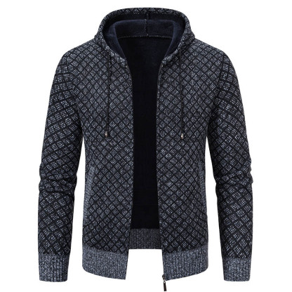ZITY Men's Casual Sweater Suit Slim Fit Hip Hop Style Hoodie Top-DUMSW05057|Zitysports