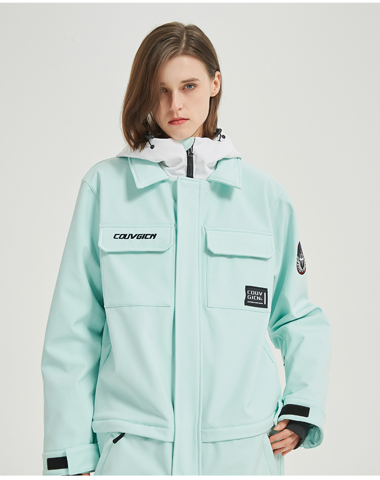 ZITY Unisex Waterproof Outdoor Skiing Suit-DUWSU06488