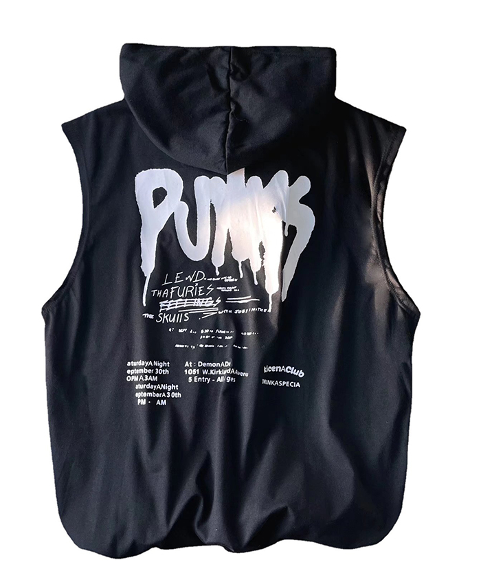 ZITY Men's Oversize Sports Sleeveless Hoodie-DUMHD05407|Zitysports