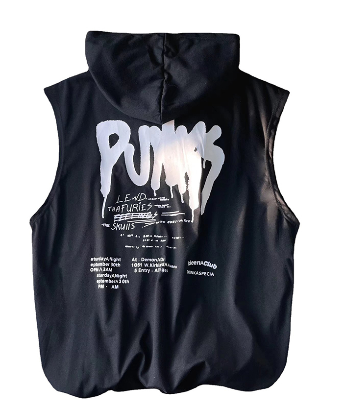 ZITY Men's Oversize Sports Sleeveless Hoodie-DUMHD05407|Zitysports
