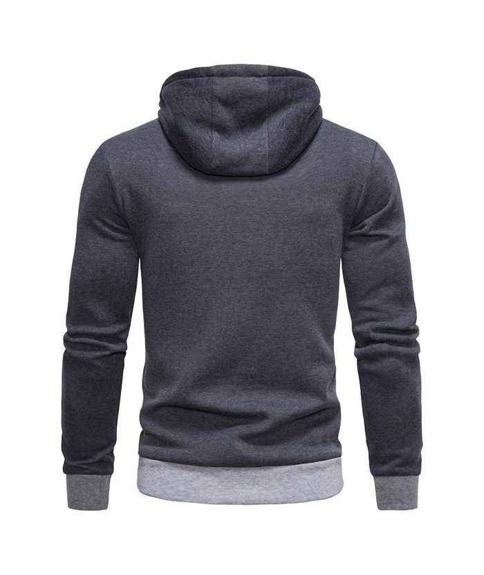 ZITY Men's Full Zip Hooded Sports Sweatshirt Activewear-DUMFH04942|Zitysports