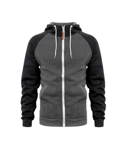 Men's Fitness Sweater Casual Long Sleeve Sweatshirt-DUMFH04821 | Zitysports