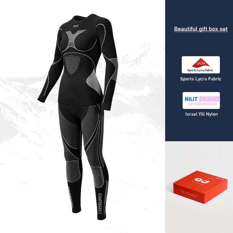 ZITY Women's Compression Thermal Ski Inner Wear-DUWSU06492