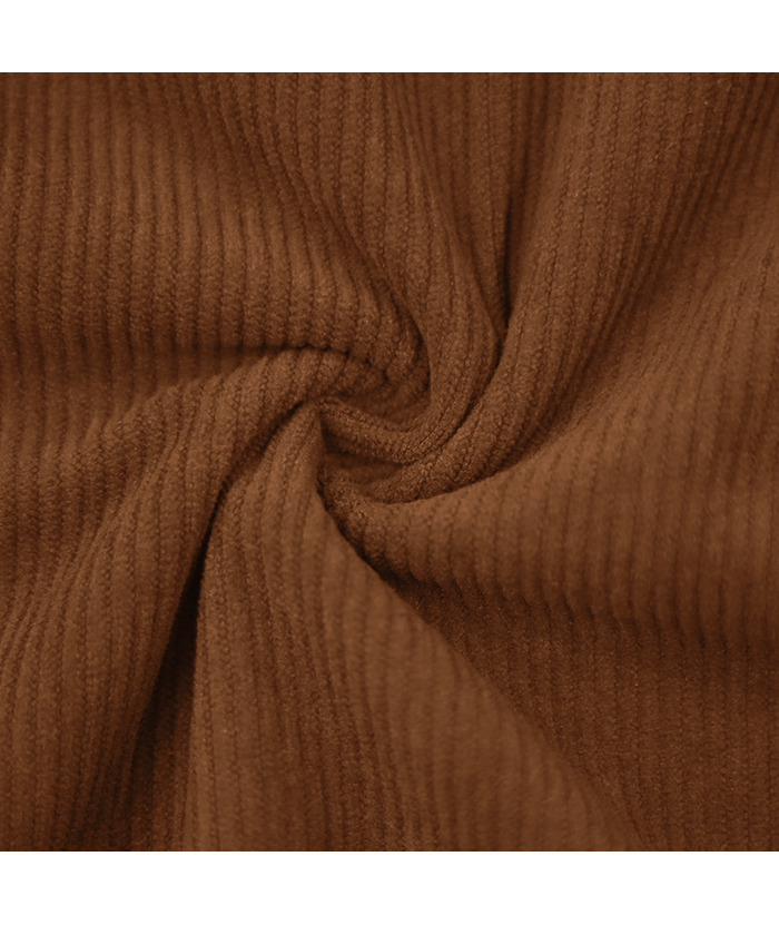 Men's Corduroy Stand Collar Pullover Sweatshirt-DUMFH04799 | Zitysports
