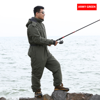 ZITY Unisex Waterproof One Piece Ice Fishing Suit-DUMSU06498