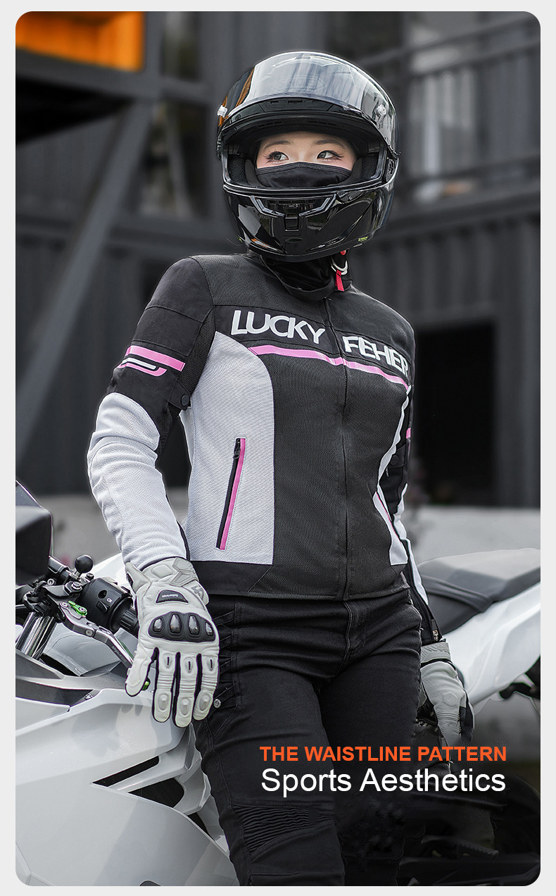 ZITY Women's Breathable Motorcycle Riding Jacket-DUWSU06506