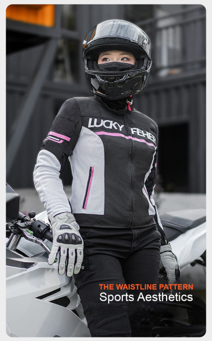 ZITY Women's Breathable Motorcycle Riding Jacket-DUWSU06506