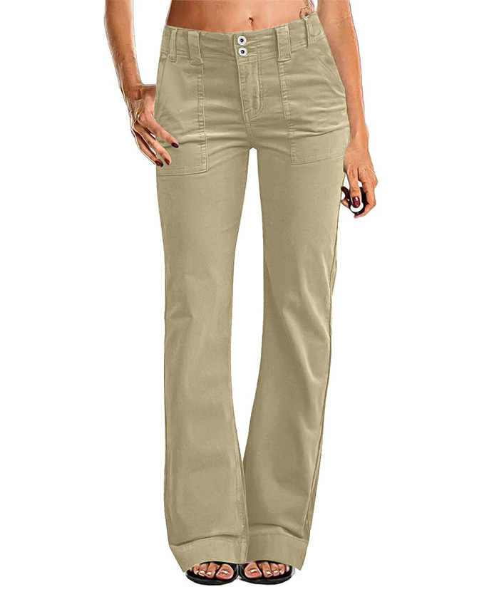 ZITY Women's Zipper Pocket Jogging Loose Pant-DUWSP06168