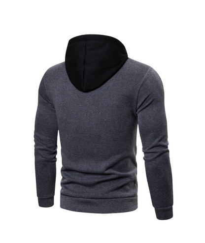 ZITY Men's Winter Autumn Casual Hooded Sweatshirt Pullover-DUMFH04843 | Zitysports