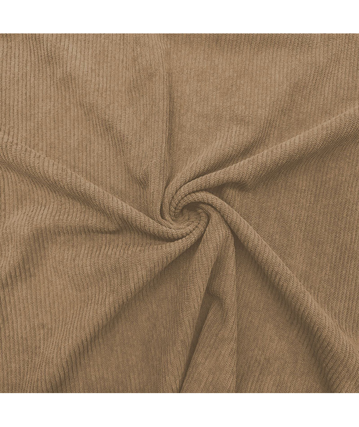 ZITY Men's Patch Corduroy Quater Botton Sweatshirt-DUMFH04830 | Zitysports
