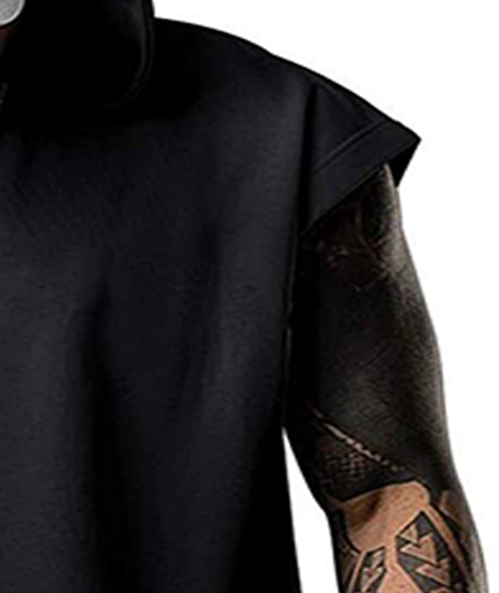 ZITY Men's Sleeveless Oversize Sports Hoodie-DUMHD05416|Zitysports