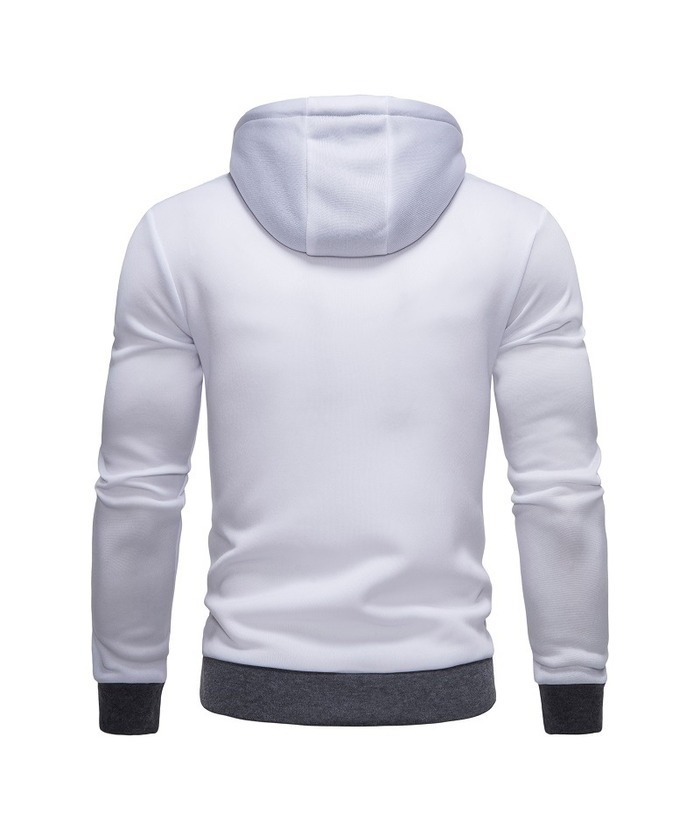 ZITY Men's Full Zip Hooded Sports Sweatshirt Activewear-DUMFH04942|Zitysports