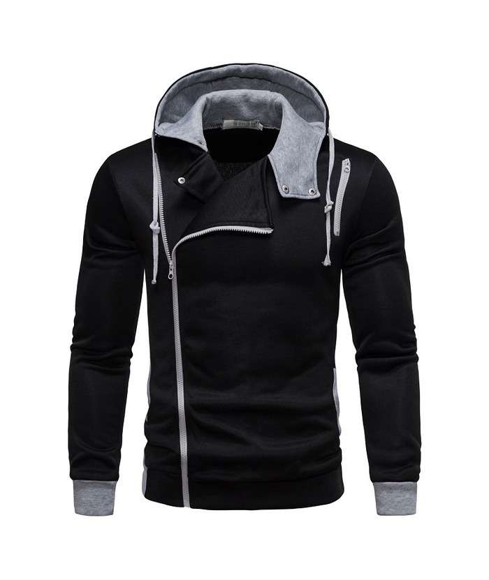ZITY Men's Full Zip Hooded Sports Sweatshirt Activewear-DUMFH04942|Zitysports