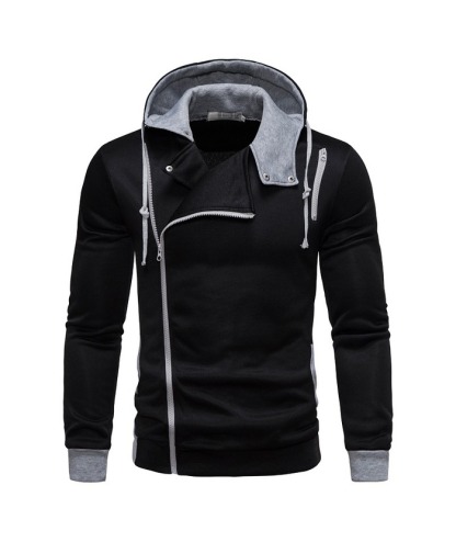 ZITY Men's Full Zip Hooded Sports Sweatshirt Activewear-DUMFH04942|Zitysports