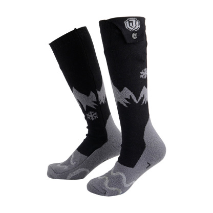 ZITY Unisex 3.7v2A 2200 mAh Bettery Rechargeable Heating Socks