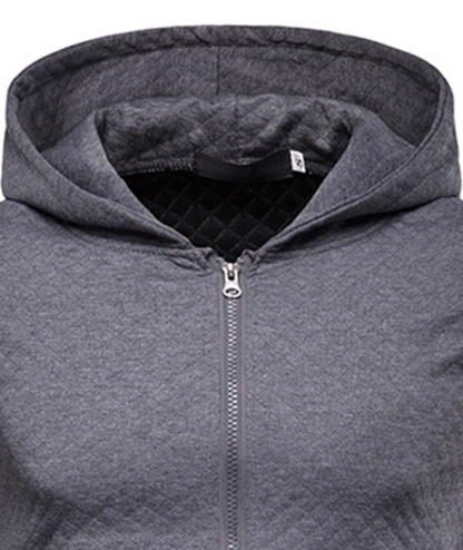 ZITY Men's Slim Fit Zipper Sleeveless Hoodie-DUMMG05222|Zitysports