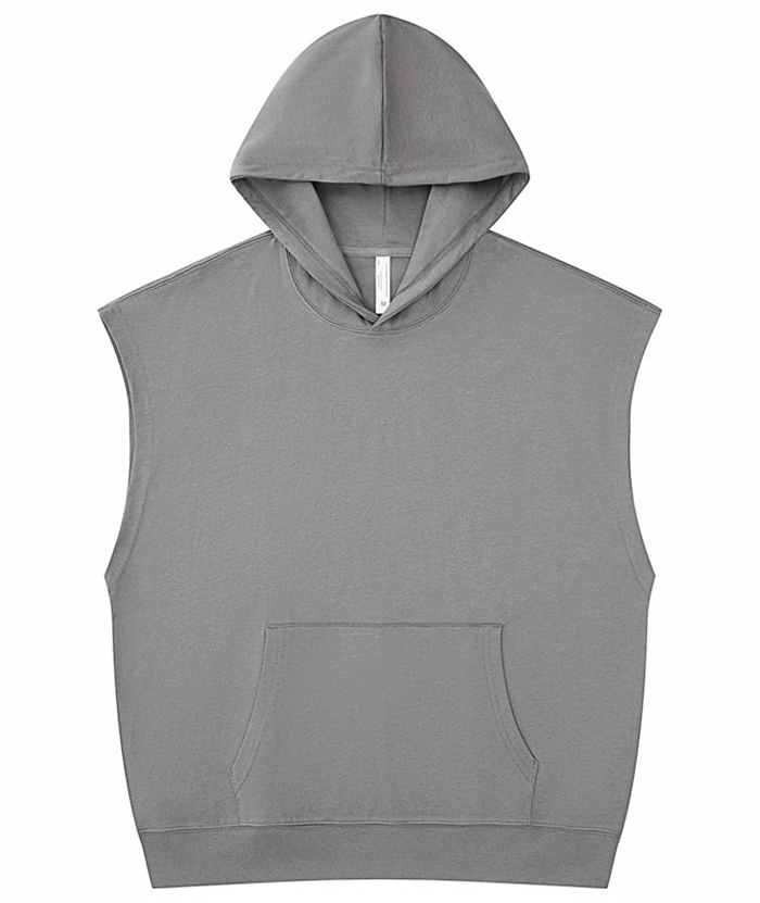ZITY Men's Cotton S-XL Sleeveless Hoodie-DUMHD05412|Zitysports