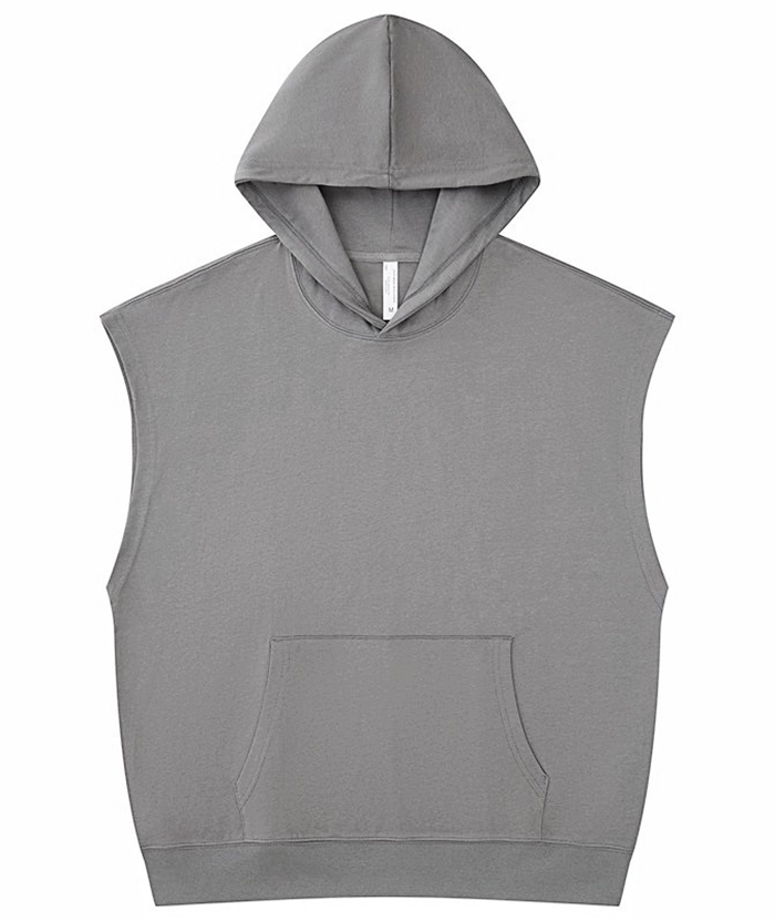 ZITY Men's Cotton S-XL Sleeveless Hoodie-DUMHD05412|Zitysports