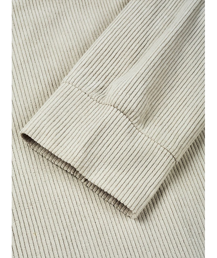 ZITY Men's Stand Collar Button Up Waffle Sweatshirt-DUMFH04609 | Zitysports