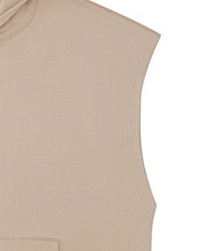 ZITY Men's Cotton S-XL Sleeveless Hoodie-DUMHD05412|Zitysports