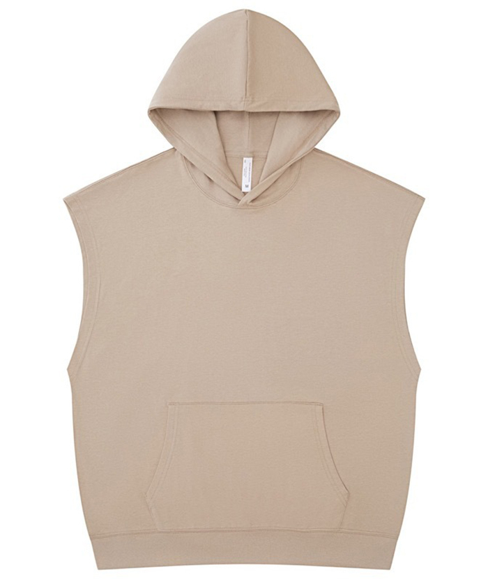 ZITY Men's Cotton S-XL Sleeveless Hoodie-DUMHD05412|Zitysports