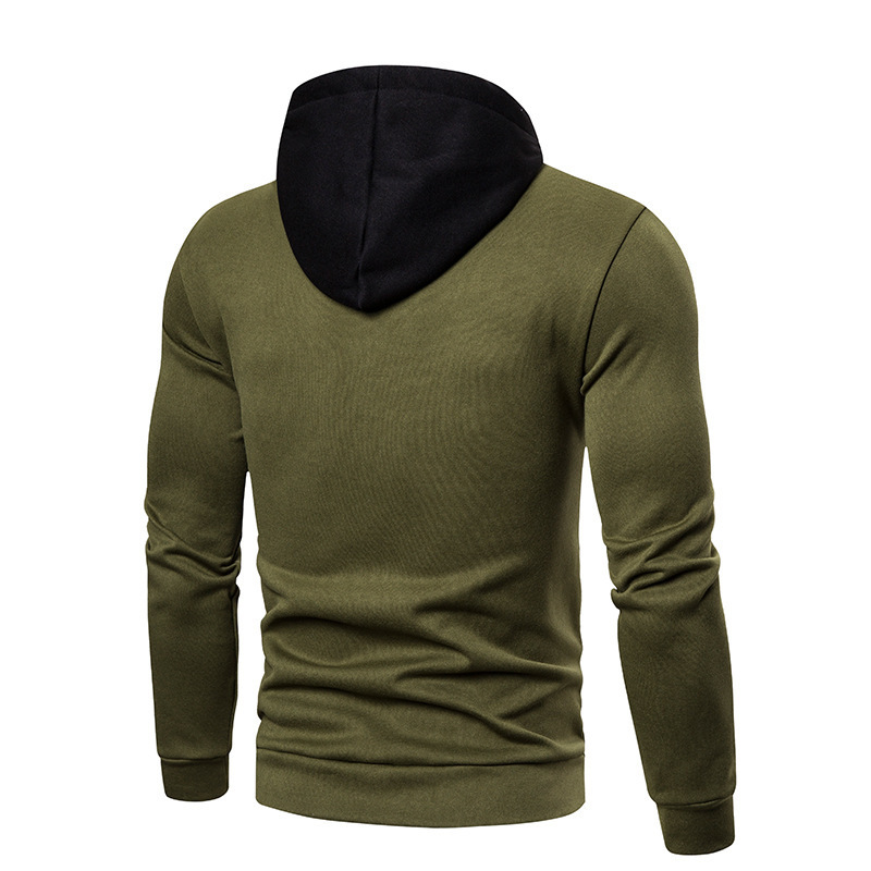 ZITY Men's Winter Autumn Casual Hooded Sweatshirt Pullover-DUMFH04843 | Zitysports