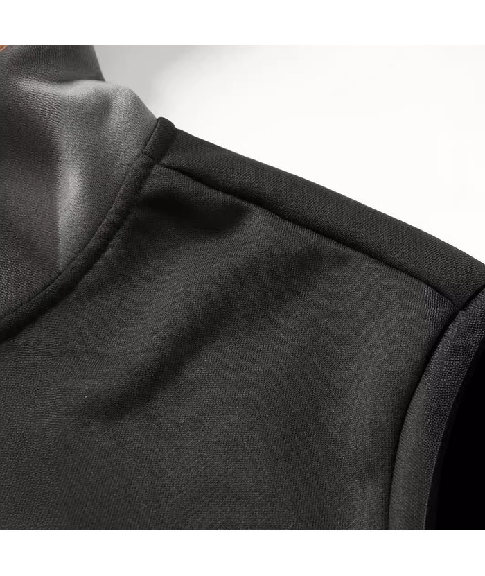 ZITY Men's Contrast Color Hooded Drawstring Pocket Long Sleeve Sweater-DUMHD04936|Zitysports