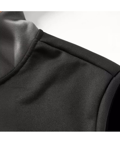 ZITY Men's Contrast Color Hooded Drawstring Pocket Long Sleeve Sweater-DUMHD04936|Zitysports