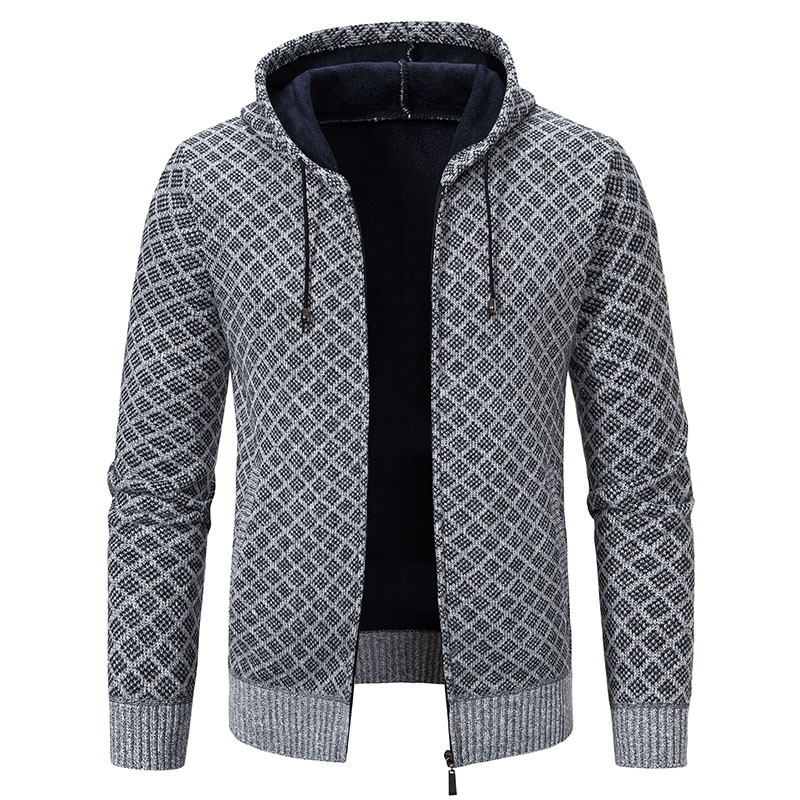 ZITY Men's Casual Sweater Suit Slim Fit Hip Hop Style Hoodie Top-DUMSW05057|Zitysports