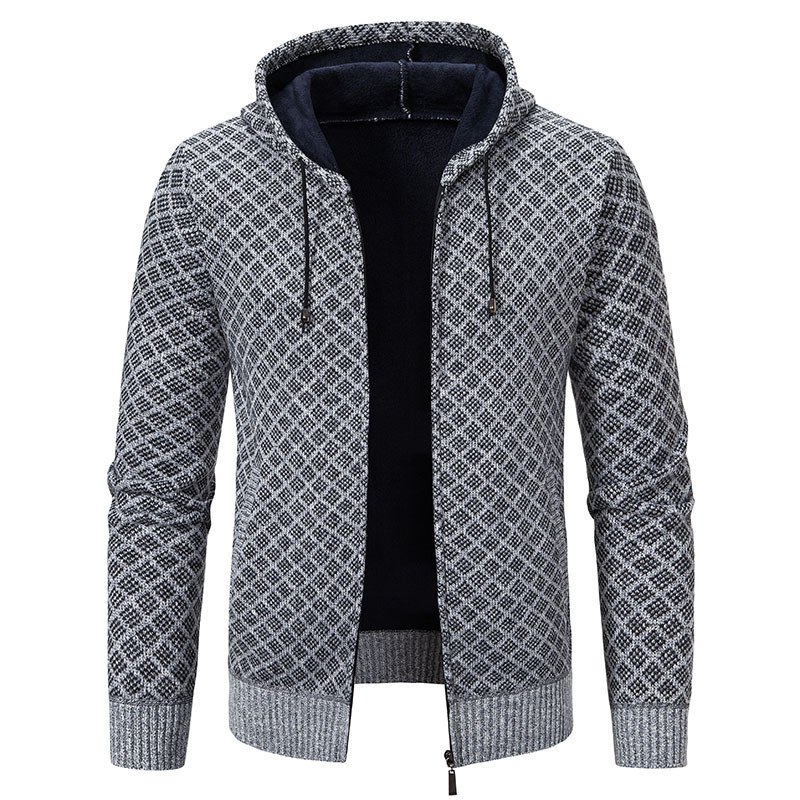 ZITY Men's Casual Sweater Suit Slim Fit Hip Hop Style Hoodie Top-DUMSW05057|Zitysports