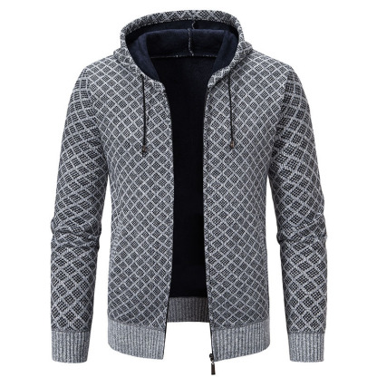 ZITY Men's Casual Sweater Suit Slim Fit Hip Hop Style Hoodie Top-DUMSW05057|Zitysports