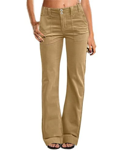 ZITY Women's Zipper Pocket Jogging Loose Pant-DUWSP06168