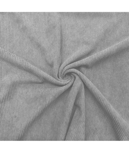 ZITY Men's Patch Corduroy Quater Botton Sweatshirt-DUMFH04830 | Zitysports