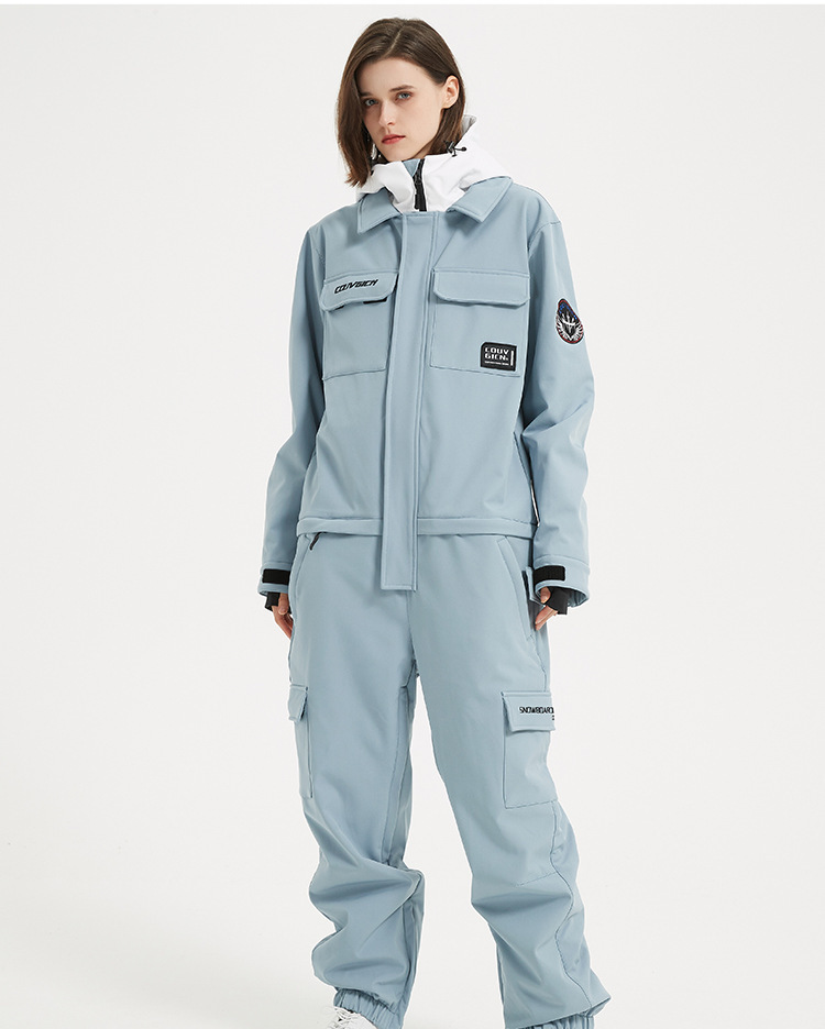 ZITY Unisex Waterproof Outdoor Skiing Suit-DUWSU06488