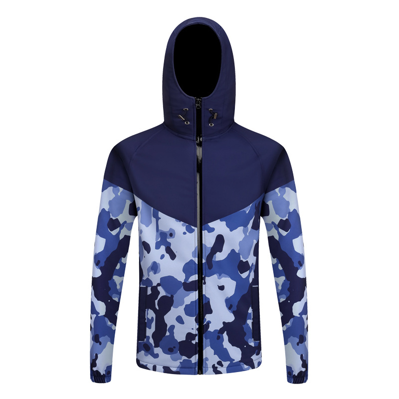 ZITY Men's Soft Shell Fleece Fishing Jacket-DUWSU06496