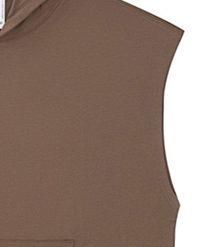 ZITY Men's Cotton S-XL Sleeveless Hoodie-DUMHD05412|Zitysports