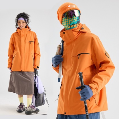 ZITY Unisex Three In One Windproof Outdoor Jacket-DUWSU06508