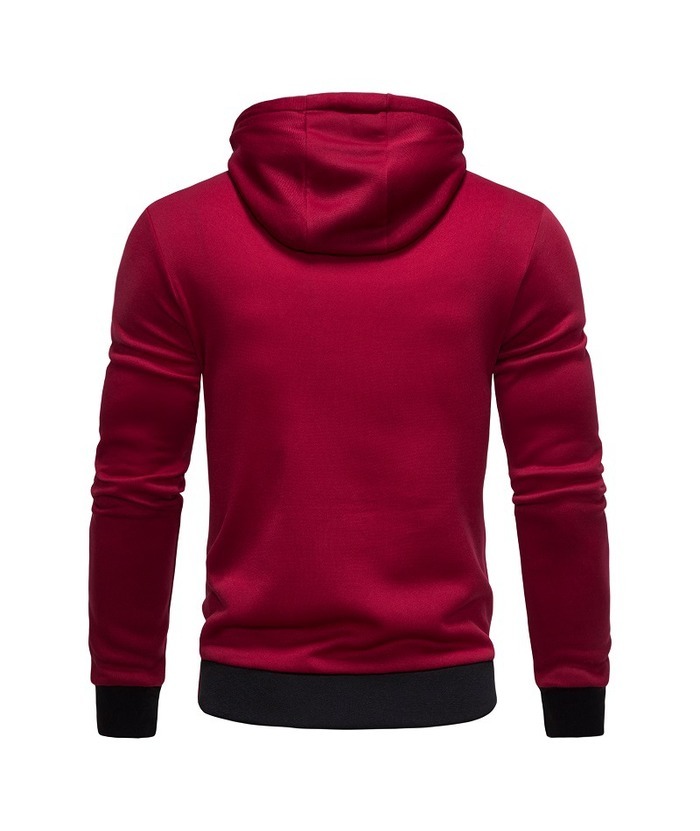 ZITY Men's Full Zip Hooded Sports Sweatshirt Activewear-DUMFH04942|Zitysports