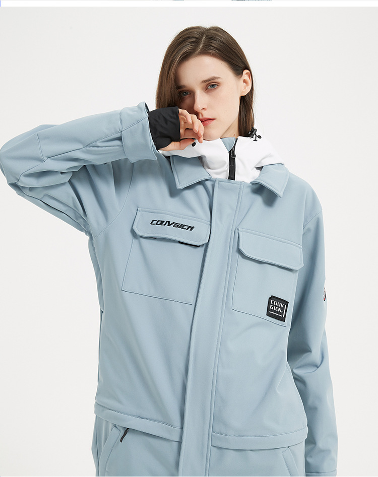 ZITY Unisex Waterproof Outdoor Skiing Suit-DUWSU06488