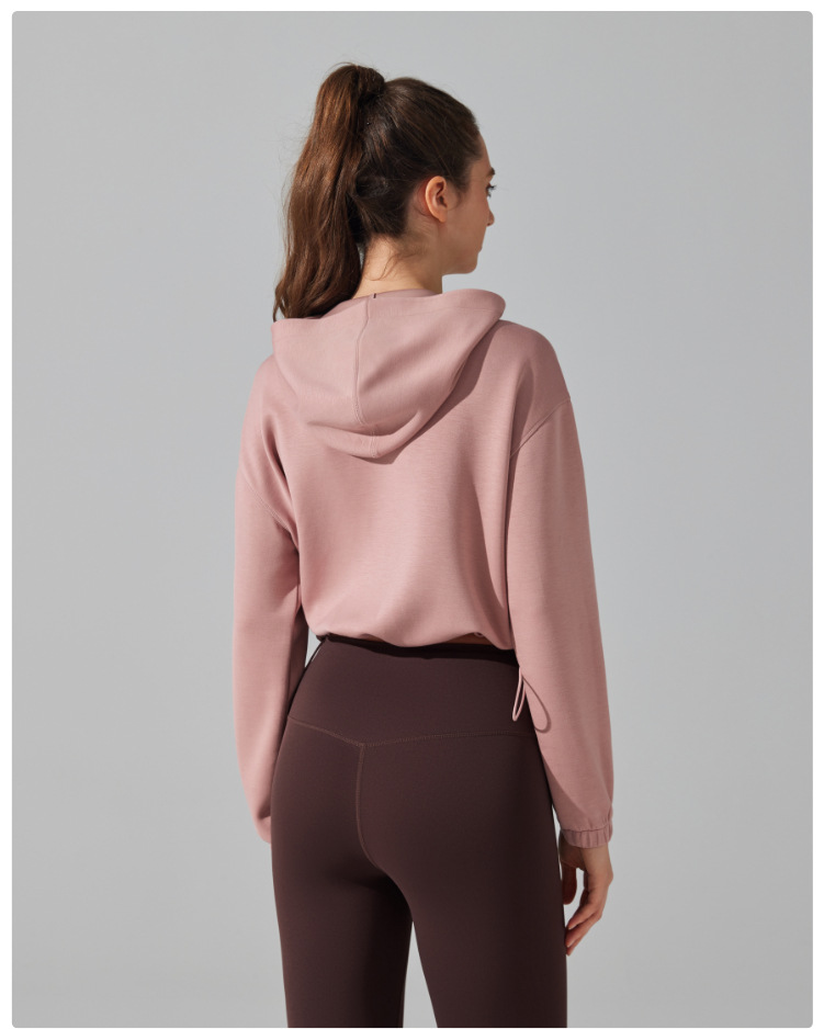 ZITY Women's Full Zipper Hooded Sports Jacket-DUWTR06519