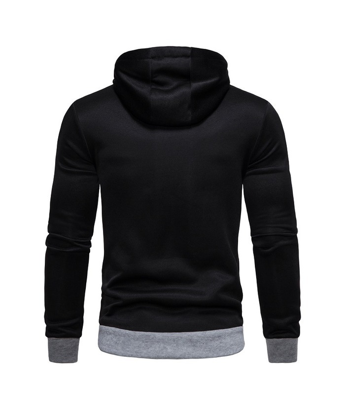 ZITY Men's Full Zip Hooded Sports Sweatshirt Activewear-DUMFH04942|Zitysports