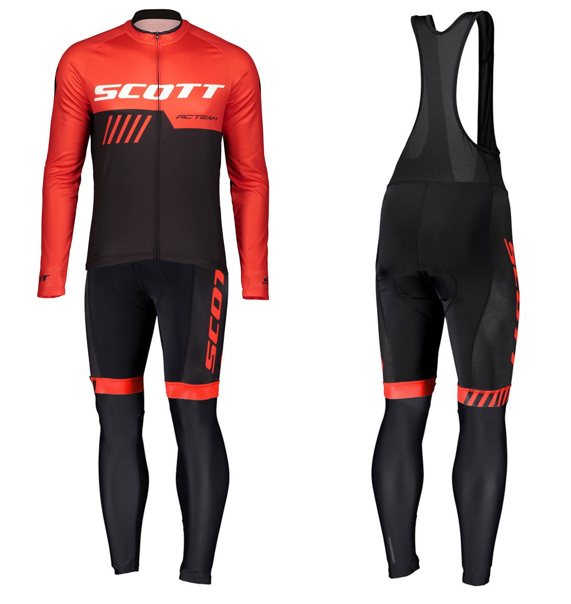 ZITY Men's Long Sleeve Full Zipper Cycling Suit-DUMSU06504