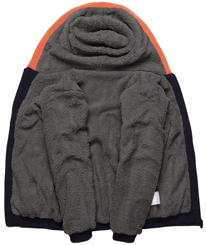 ZITY Boy's Collar Fleece Zip Up Hoodie-ZPK005858 | Zitysports