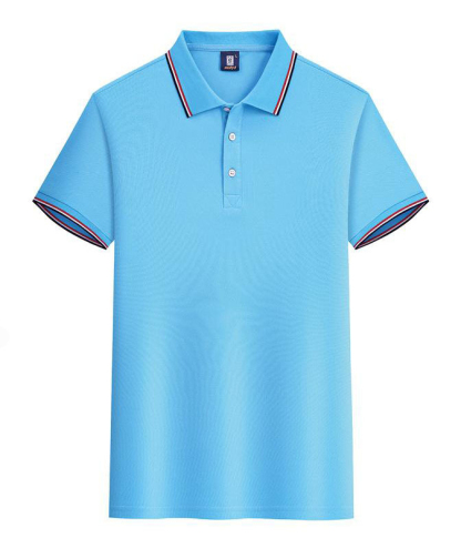 Light Blue Polo Shirt-DUMPO05768