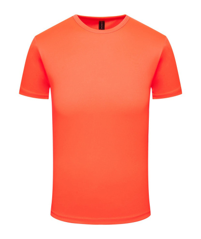 Solid Color Round Neck Dry Fit T-shirt-DUMTS05797