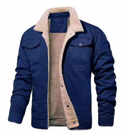 ZITY Men’s Jackets Fleece Lined Workwear Casual Winter Jacket Autumn Winter-DUMJA06701