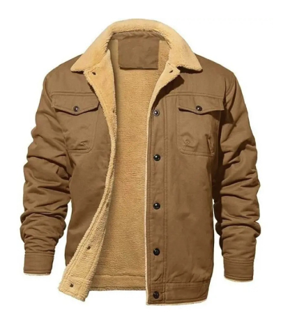 ZITY Men’s Jackets Fleece Lined Workwear Casual Winter Jacket Autumn Winter-DUMJA06701